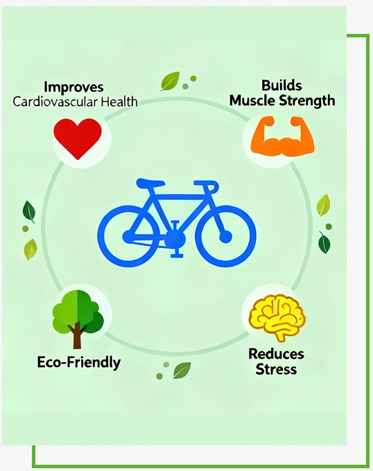 The importance of cycling for health